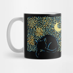 Starry Cat Mug